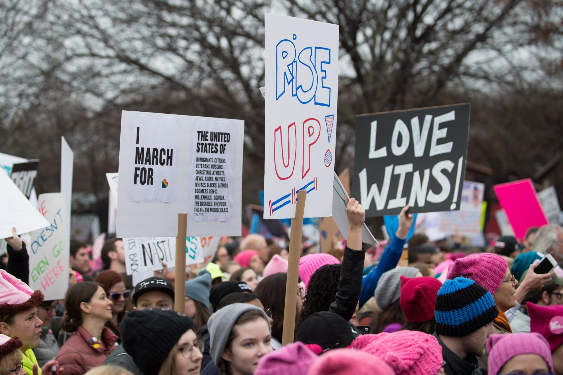 Washington, DC - January 21, 2017 - Women's March